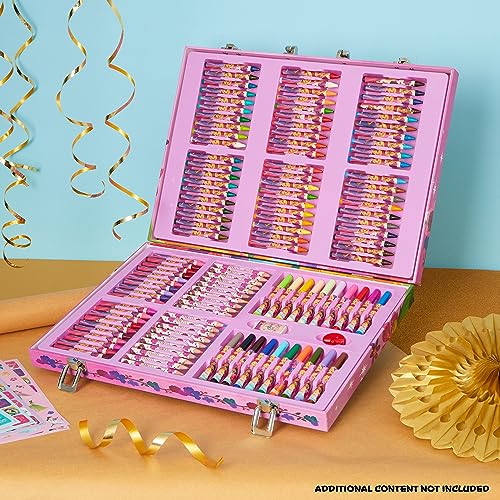 Disney Stitch Colored Pencils Art Supplies Kids Drawing Kit School Supplies Crayons Markers Coloring Sheets Art Kit Gifts for Kids Girls Multi Princess Set - Image 3