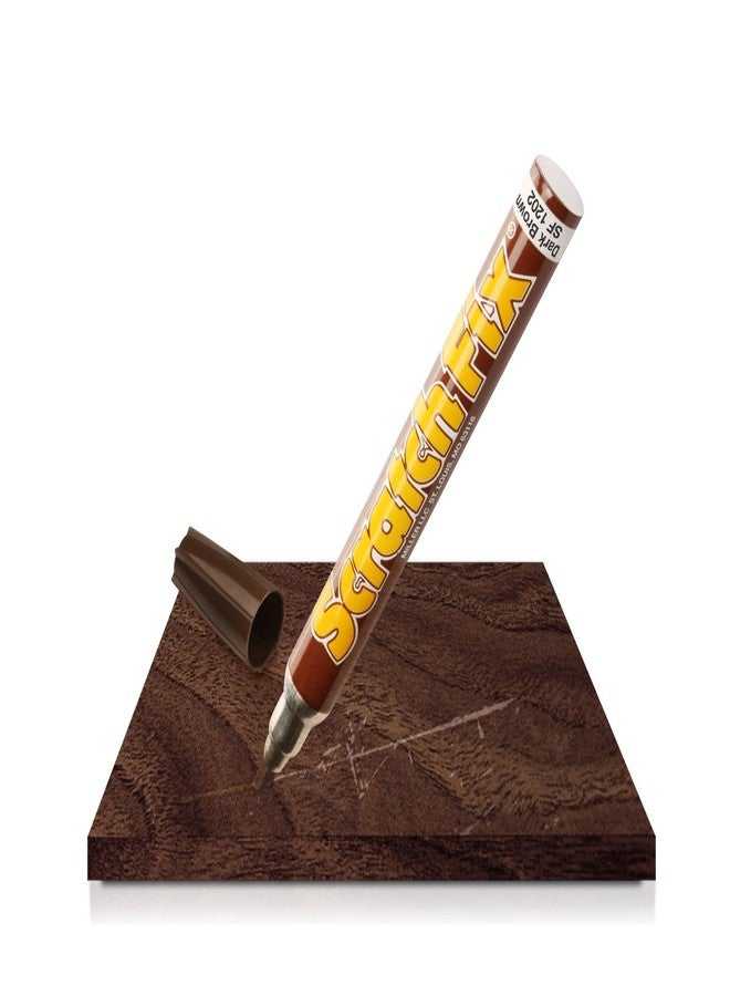 Miller SF1202 Wood Stain Scratch Fix Pen / Wood Repair Marker - Dark Brown Wood - Image 3