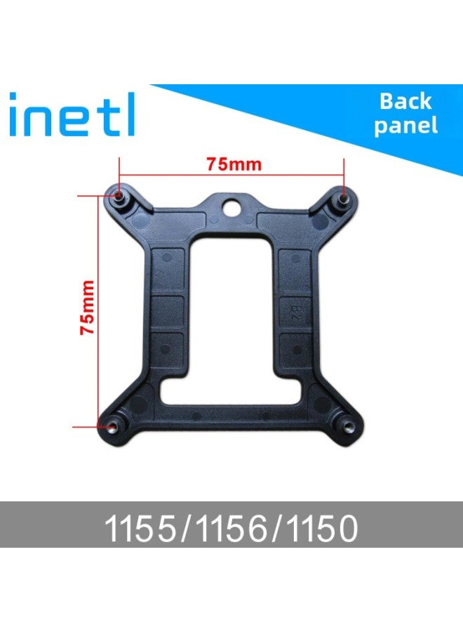 Loquat 1700 1151 AMD4 1366 2011 X58 X79 CPU Fan Radiator Buckle Base Bracket-Color:115X Backplane - Image 1