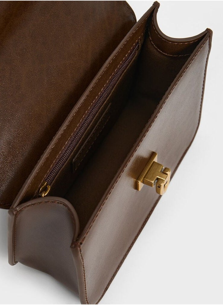 Charles & Keith Charles & Keith Compilation Tote Bag Crossbody Flap  - Image 4