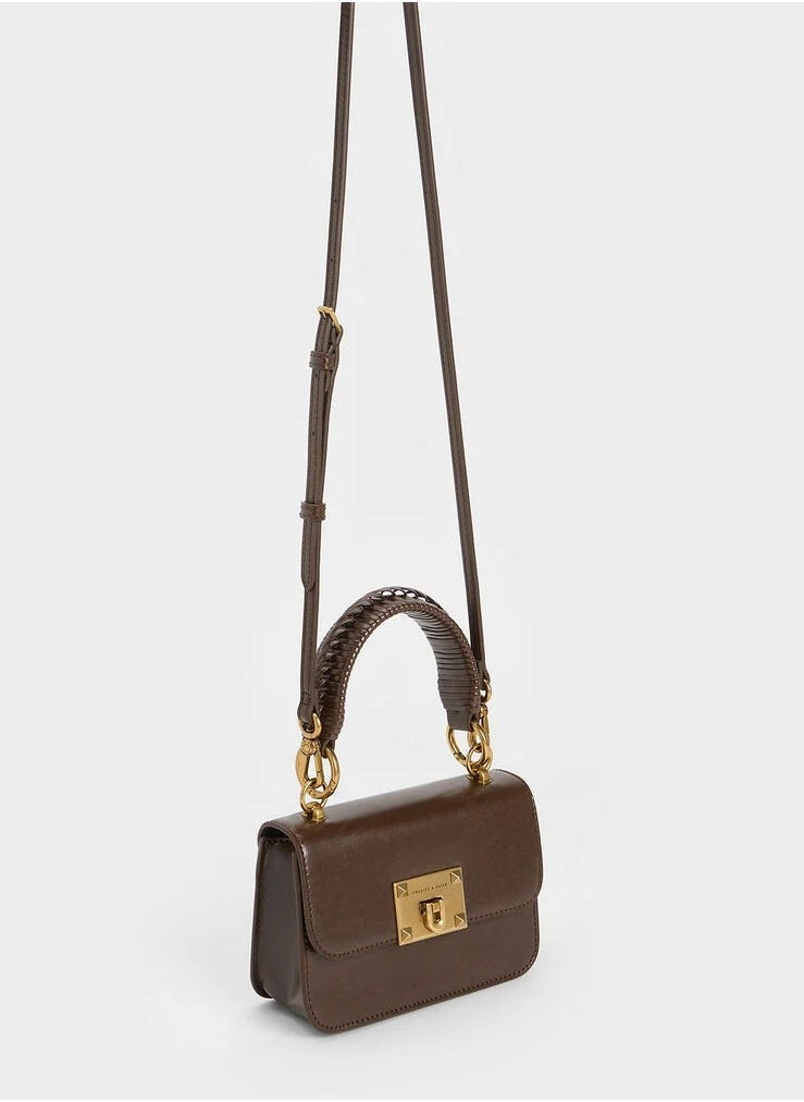 Charles & Keith Charles & Keith Compilation Tote Bag Crossbody Flap  - Image 5