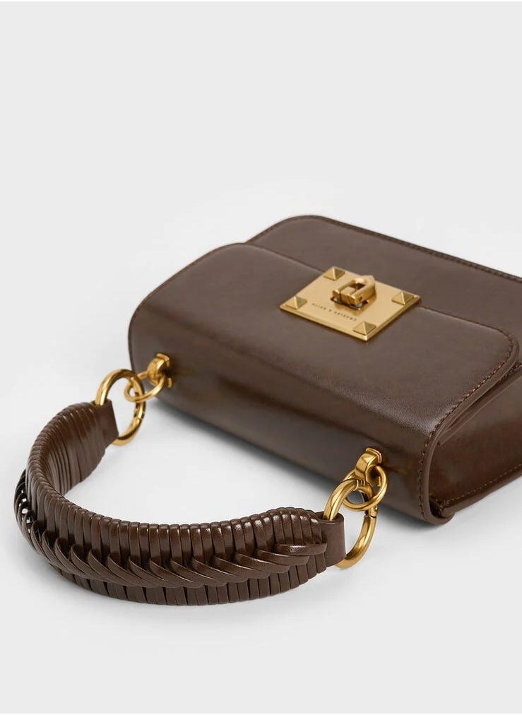 Charles & Keith Charles & Keith Compilation Tote Bag Crossbody Flap  - Image 3