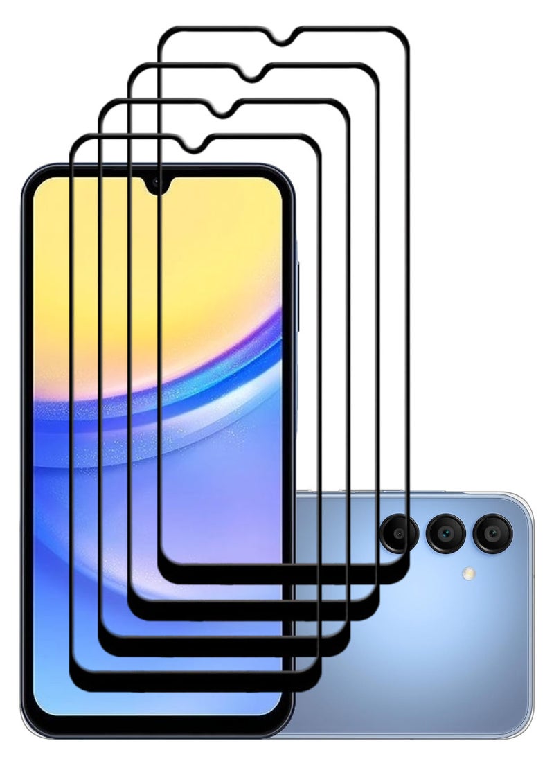 ACLIX 4 Pieces Antistatic ESD Dustproof Premium Quality High Definition Tempered Glass Screen Protector Designed For Samsung Galaxy A16 5G - Image 1
