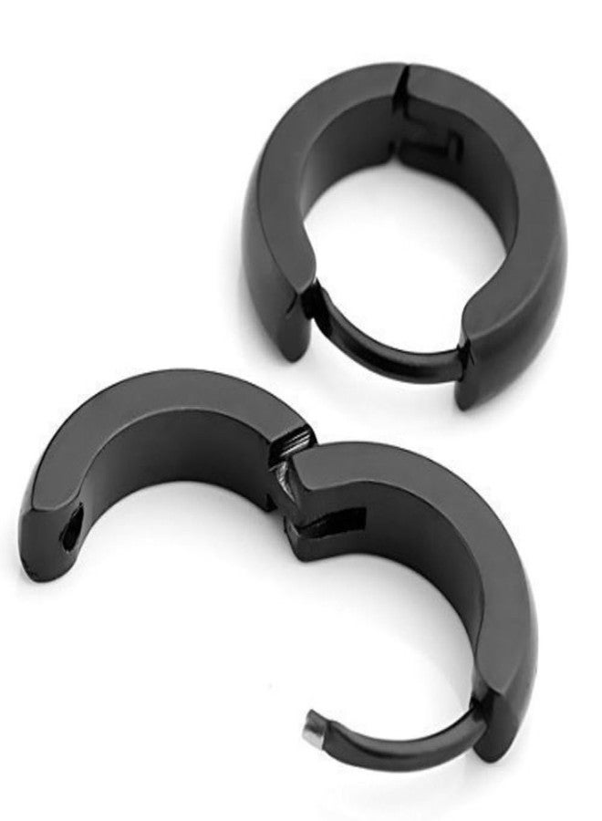 ASSU Clip On Earrings For Men Earrings For Men And Boys|fashion Hoop Earring For Men|stainless Steel Huggie Hoop Earrings | Birthday Gift For Men And Boys Anniversary Gift For Husband - Image 4