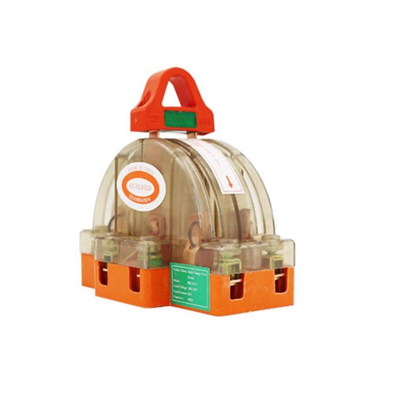 tatoko Copper Plated 63A Double Pole Electric Brake Safety Knife Switch DPST - Image 3