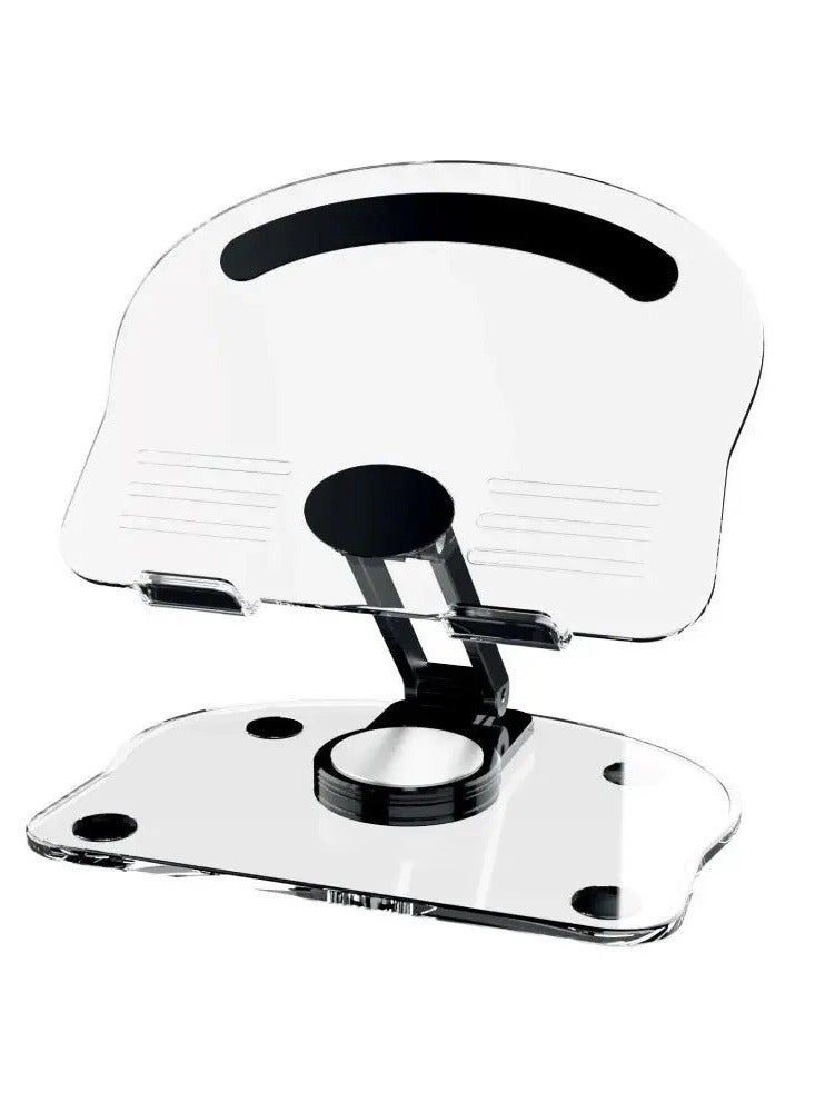 Bastec BC1254 transparent 360 degree holder stand for tablet, iPad and tablets - Image 1