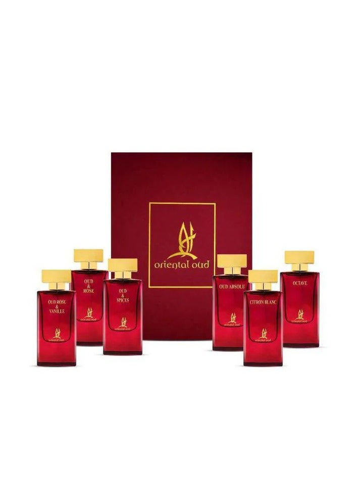 oriental oud - Oriental Oud Hardbox Edp 6*50Ml 6 Pcs Set - Image 1