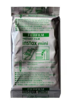 FUJIFILM 10 Sheets in bulk Instax-MINI 3 inches wide Photo Paper White Color  - Image 1