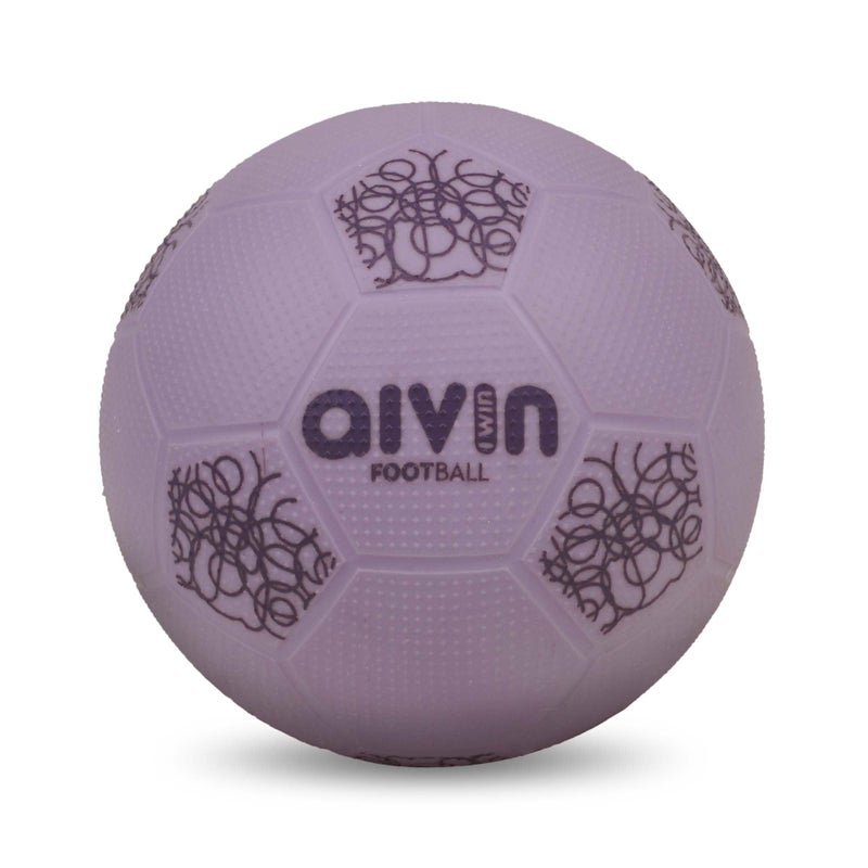 Aivin Home-Play Football | Premium PVC RTM Material | Non-Slip Surface | Official 47cm Circumference | Indoor Play Football (Purple, 1) - Image 5
