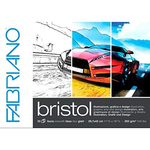 Fabriano Bristol Glued Block A3 - Image 3