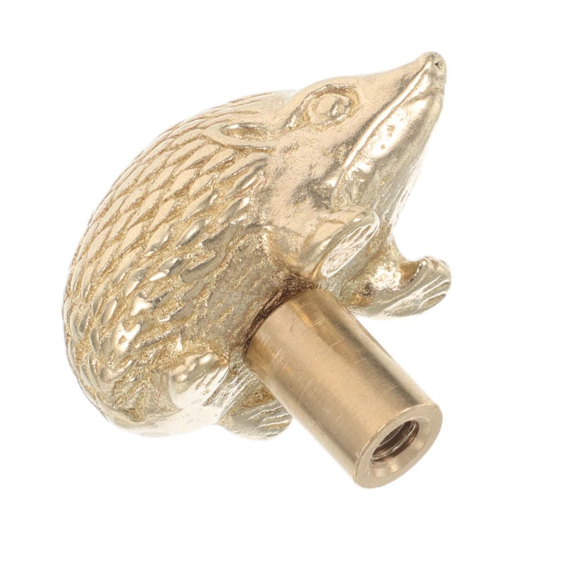 Vintage Hedgehog Brass Cabinet Handle Drawer Knob European Style Wardrobe Door Pull - Image 2