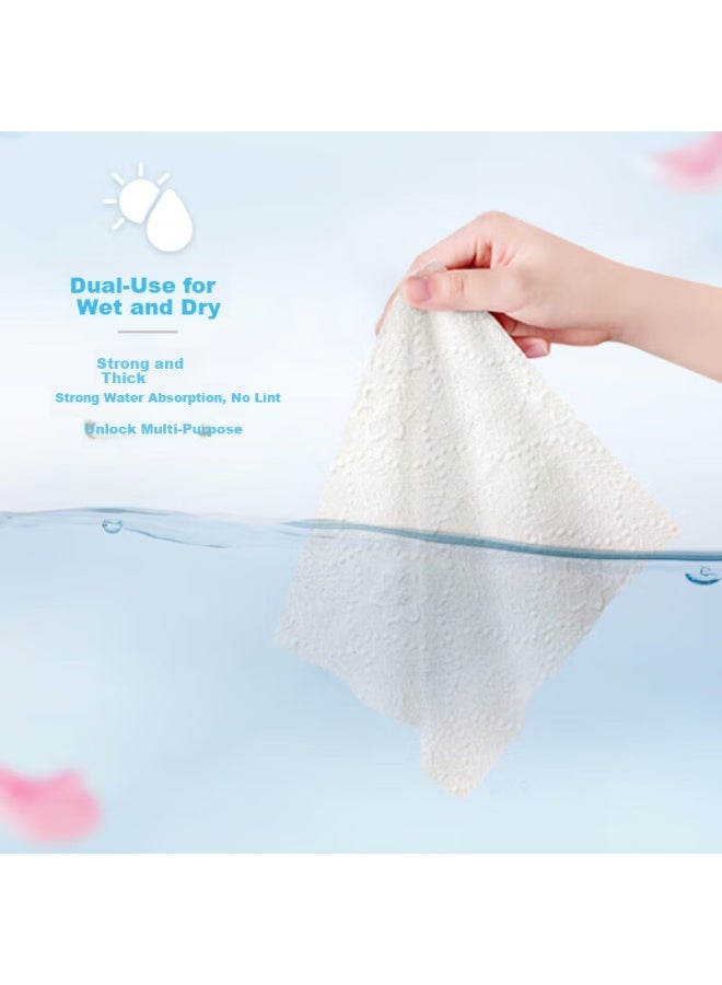 Nepia Facial Cleansing Wipes, 60 Sheets * 9 Packs, Pull-out Style, Wet And Dry Use, Face Cleansing Towels, Baby-friendly Soft Wipes - Image 2