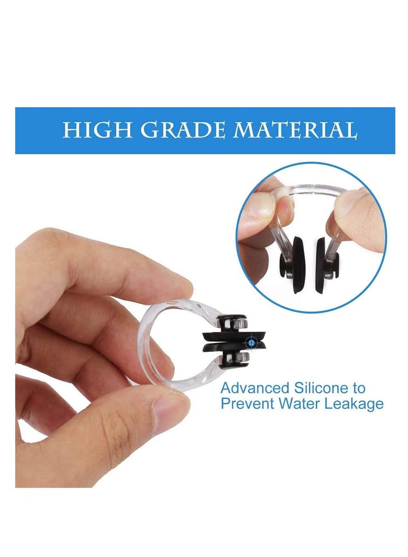 Generic Swimming Nose Plug Clip Waterproof Protector Training Silica Gel Swim For Adult and Kids 10 Pieces - Image 2