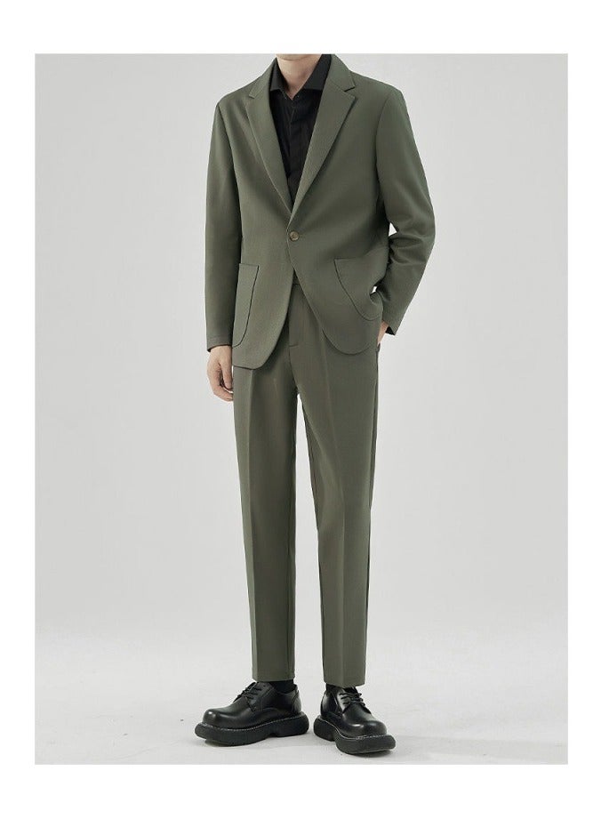 KUYING New Design Casual Men's Suit Set  - Image 2