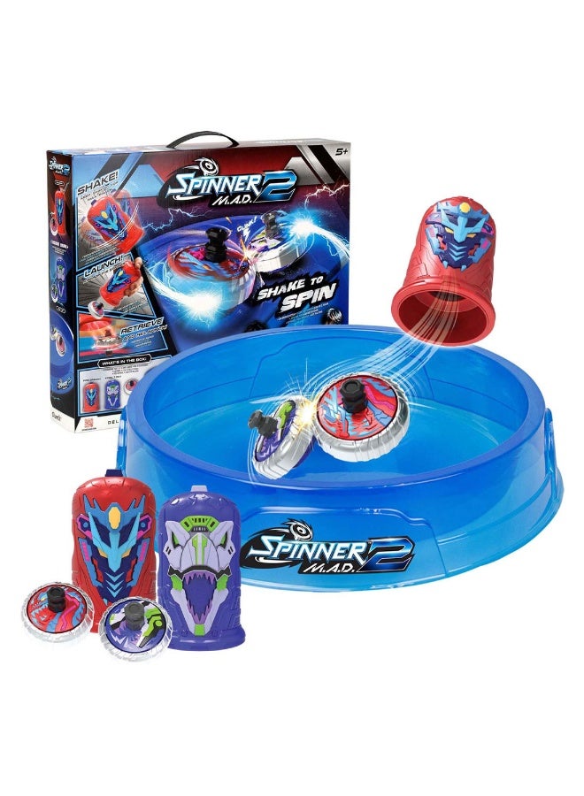 Silverlit SpinnerMad 2 Deluxe Battle Pack - Image 1