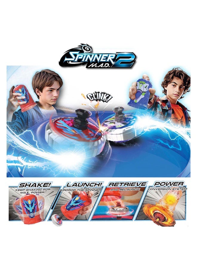 Silverlit SpinnerMad 2 Deluxe Battle Pack - Image 2