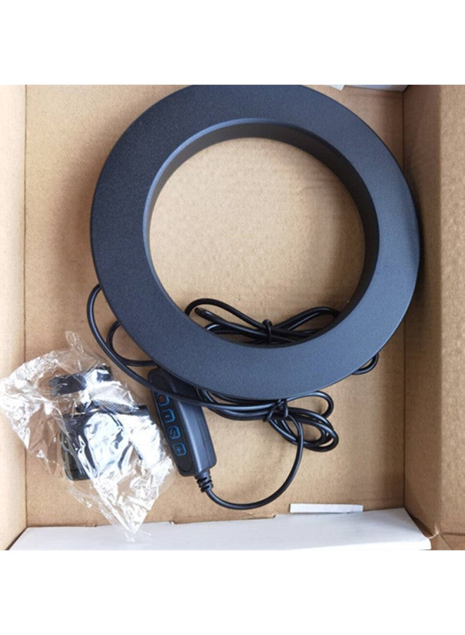 إسكدنيا 6inch Metal Beauty Light 16CM Ring Light LED Desktop Metal Clip Anchor Light Outdoor Portable Fill Light-Color:6inch Metal Beauty Lamp - Image 3