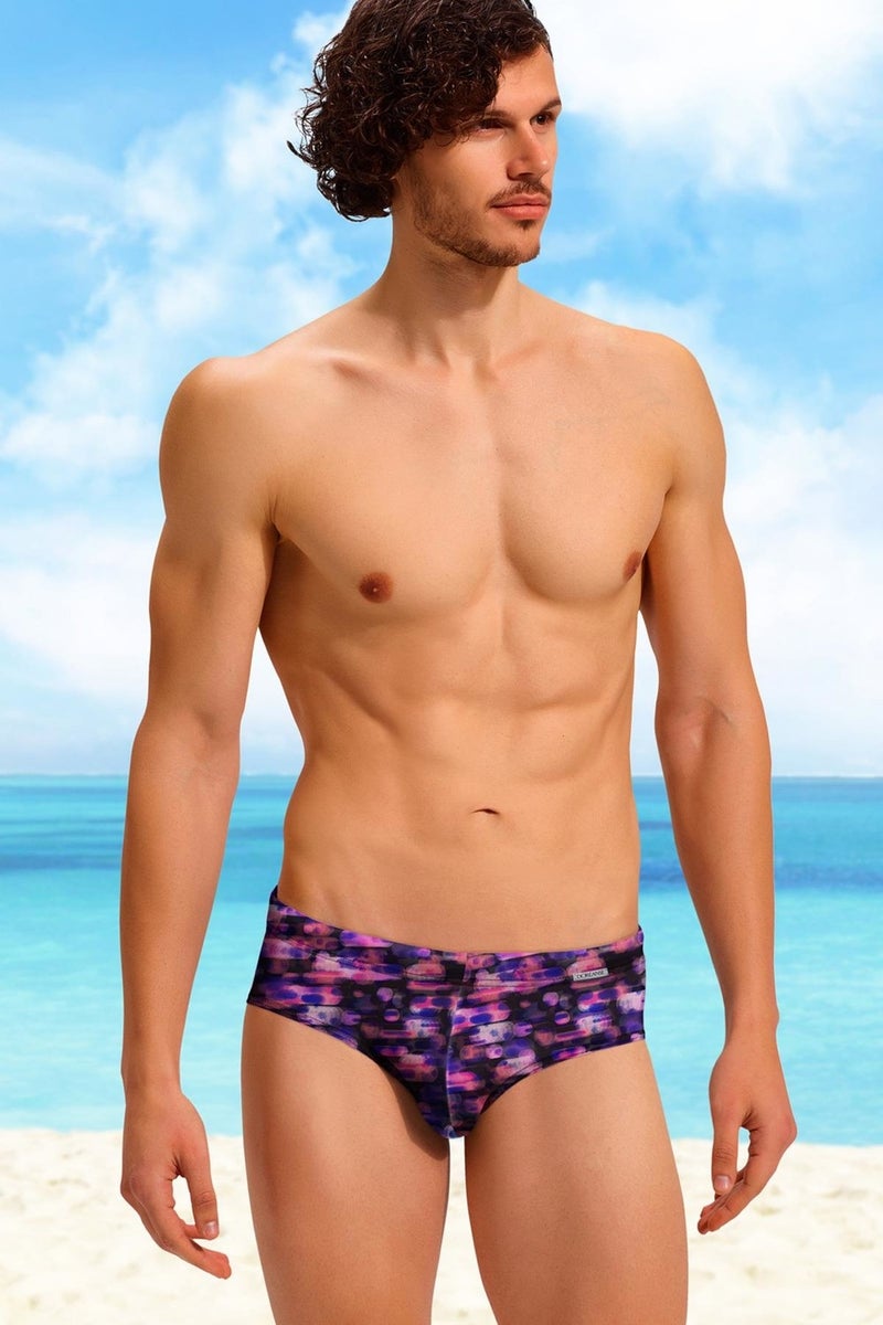 Doreanse Leafy Maxi Slip Men's Swimsuit 3809  - Image 3
