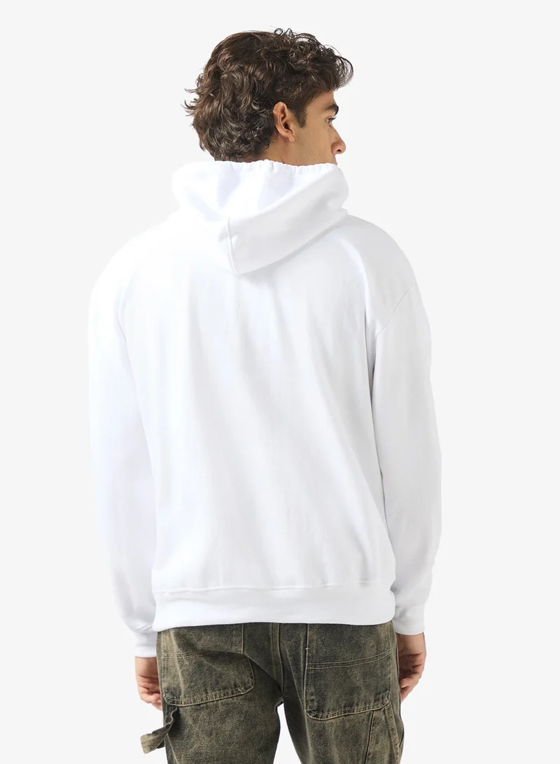 Seventy Five Graphic Print Hoodie