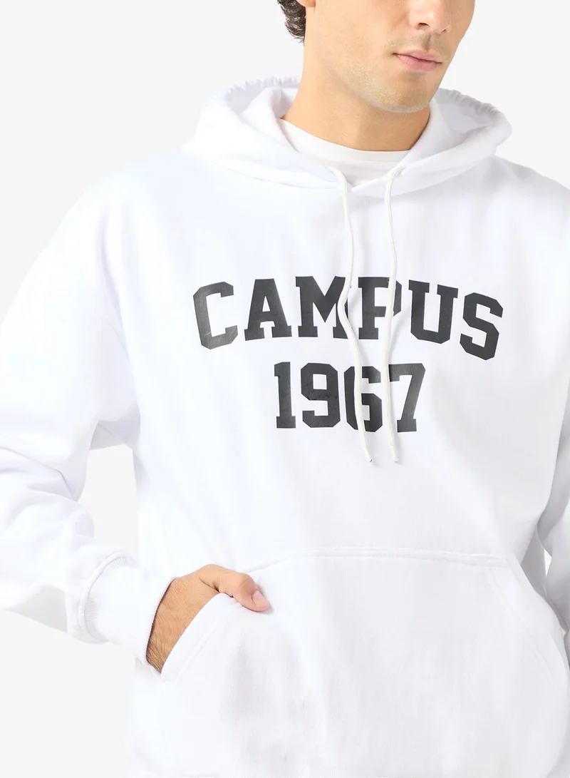 Seventy Five  Graphic Print Hoodie for Men | Best Price UAE