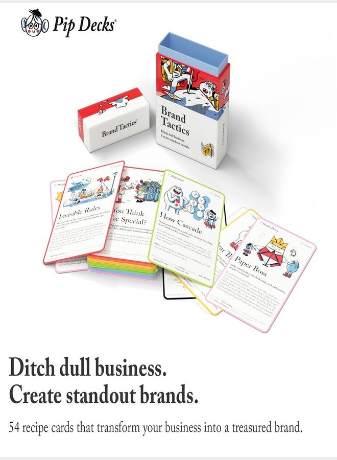Pip Decks Brand Tactics Official 54-Card Deck for Building Brands Customers Love and Trust - Image 2
