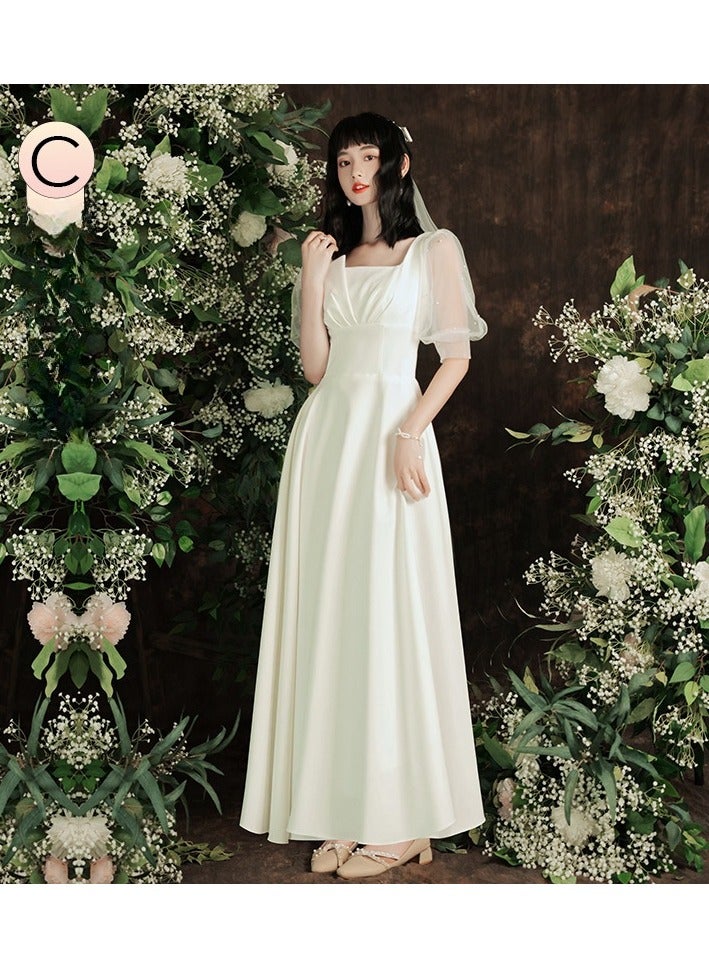 KUYING New Fashionable and Elegant Bridesmaid Dress  - Image 1