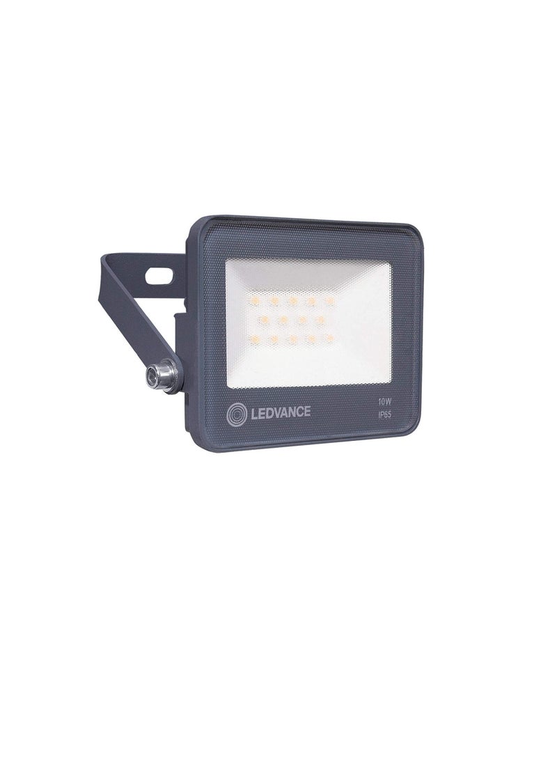LEDVANCE Outdoor Indoor ECO LED Flood Floodlight Luminaires 10W Car Park Security Architectural Light Weight Slim Design IP65 Water Resistance Day Light 850lm 6500k LEDV ECO FL 10W DL - Image 2