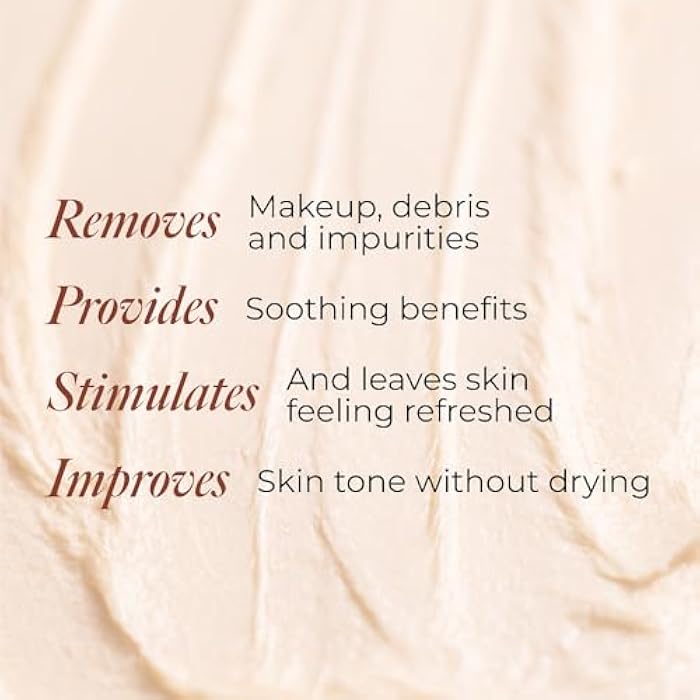 Borghese Crema Saponetta Creme Cleanser - Gentle Face Cleanser for Enlarged Pores, Tone & Texture with Sea Salt & Hyaluronic Acid, For All Skin Types - Image 5