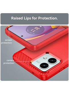 X-level Case Compatible with Motorola G84 5G 2023 With Soft TPU Carbon Fiber Texture Anti-Scratch Shockproof Phone Case Ultra Slim Anti-Drop Rugged Bumper Cover For Motorola G84 5G  - Image 5