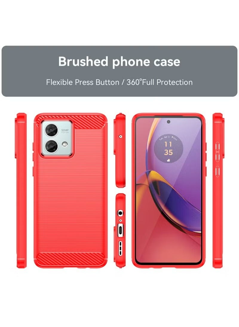 X-level Case Compatible with Motorola G84 5G 2023 With Soft TPU Carbon Fiber Texture Anti-Scratch Shockproof Phone Case Ultra Slim Anti-Drop Rugged Bumper Cover For Motorola G84 5G  - Image 2