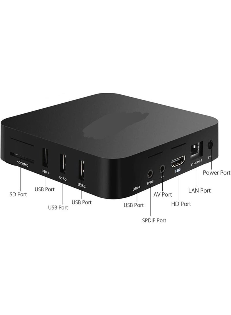 4K Android 7.1 Smart Box 4K HD 3D 2.4G WiFi Quad Core Media Player Smart Tv Android Tv Box 2GB 16GB Android TV Box  - Image 3