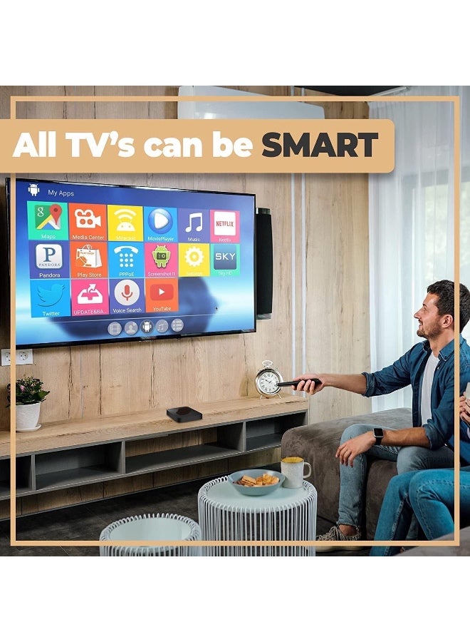 4K Android 7.1 Smart Box 4K HD 3D 2.4G WiFi Quad Core Media Player Smart Tv Android Tv Box 2GB 16GB Android TV Box  - Image 5