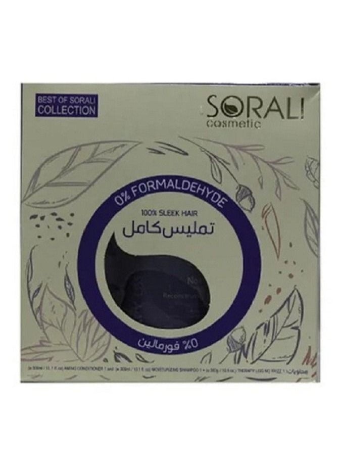 سورالي مجموعة العناية اليومية لعلاج وفرد الشعر عبوة من 3 قطع  - Image 3