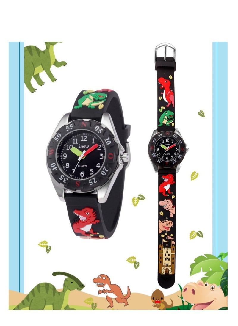 RATSAW - Kids Waterproof Analog 3D Cartoon Sport Watches Gifts for Girls and Boys Ages 3 to 12 Little Child Toddler - Image 1