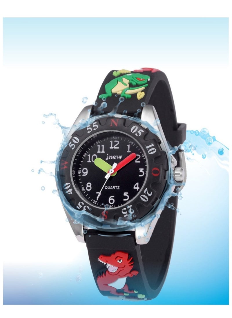 RATSAW - Kids Waterproof Analog 3D Cartoon Sport Watches Gifts for Girls and Boys Ages 3 to 12 Little Child Toddler - Image 1
