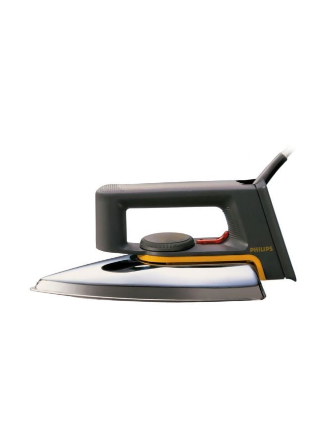 Philips Dry Iron 1000W 1000 W HD-1172 Black/Silver - Image 1