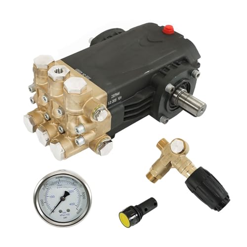 TINVHY General Pump TS2021 Pressure Washer Pump 5.6 GPM 3500 PSI 24mm Solid Shaft - Image 1