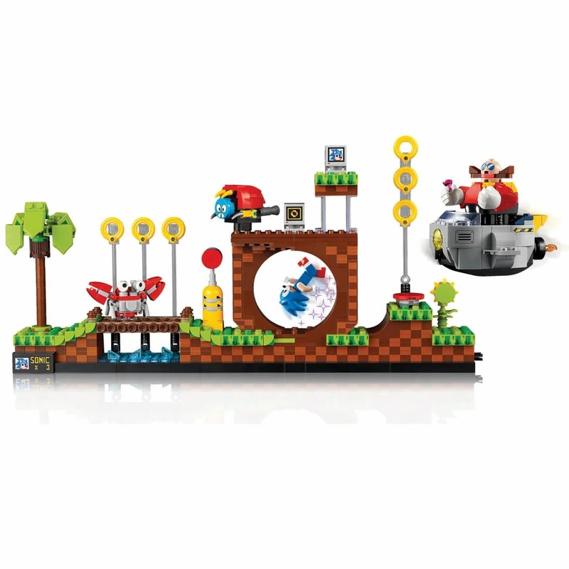 LEGO - Ideas Sonic the Hedgehog Green Hill Zone 1125 Pieces - 21331 - Image 4