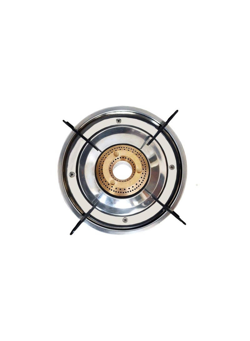 BUTTERFLY Butterfly Smart 3 Burner Glass Top Gas Stove | Manual Ignition | Scratch Resistant Toughened Glass | Brass Burners | Skid-proof Legs | 1 Year Manufacturer's Warranty | Black  - Image 2