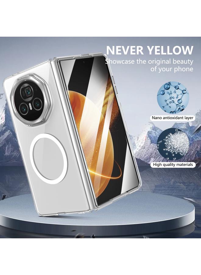 زبون جراب لهاتف Honor Magic V3 lce القابل للطي مع MagSafe وغطاء شفاف مدمج لهاتف الكمبيوتر الشخصي - Image 2