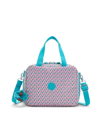 كيبلينغ Miyo Large Lunchbox (With Trolley Sleeve) School Accessories Poppy Geo,For Kids, Teens