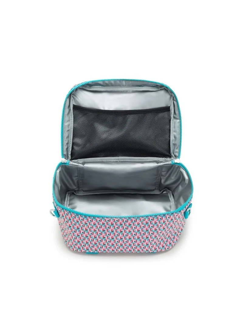 kipling Miyo Large Lunchbox (With Trolley Sleeve) School Accessories Poppy Geo,For Kids, Teens