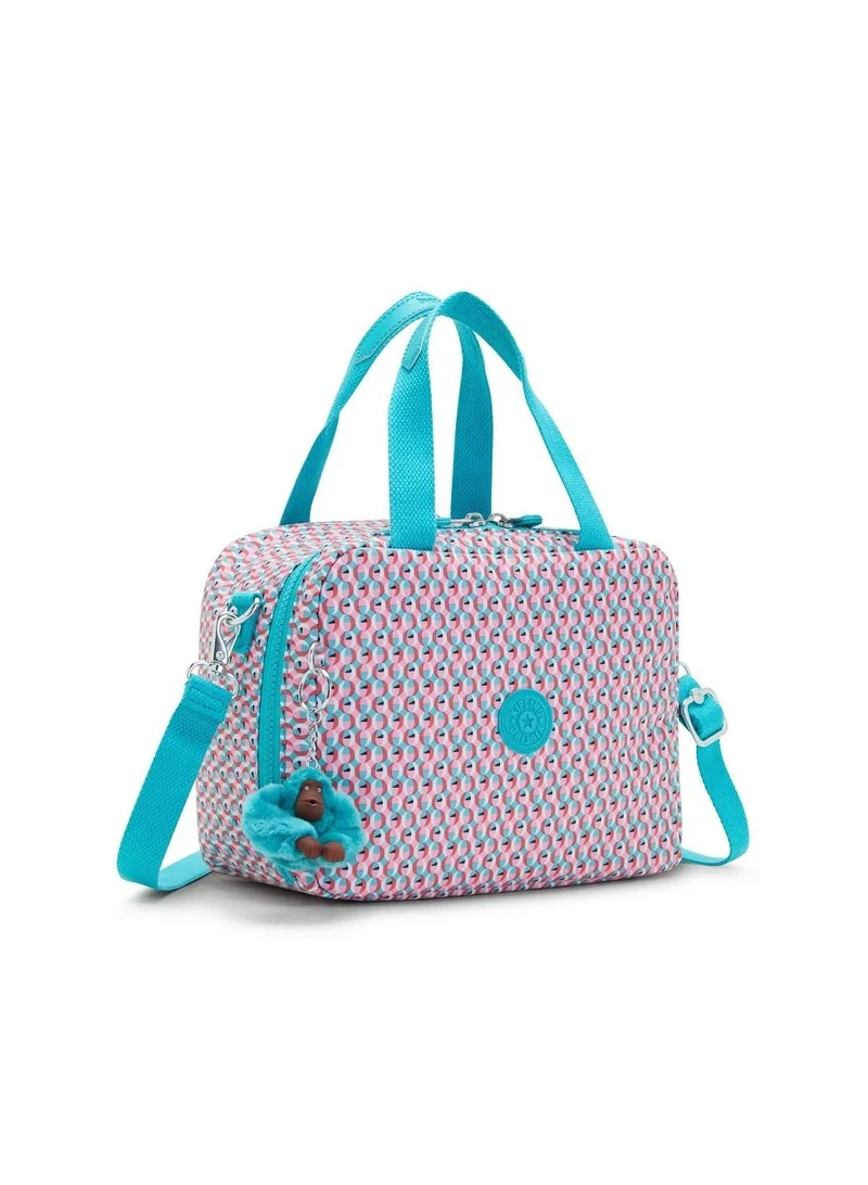kipling Miyo Large Lunchbox (With Trolley Sleeve) School Accessories Poppy Geo,For Kids, Teens