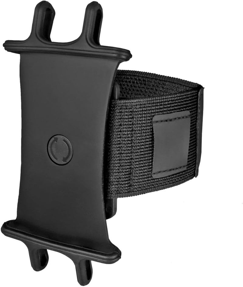 BoxWave Holster Compatible with Sony NWZ-E380 - ActiveStretch Sport Armband, Adjustable Armband for Workout and Running - Jet Black - Image 1