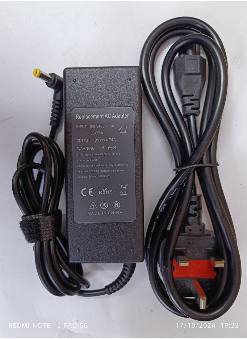 CSF AC ADAPTER ACER  LAPTOP 19V 4,74A  - Image 1