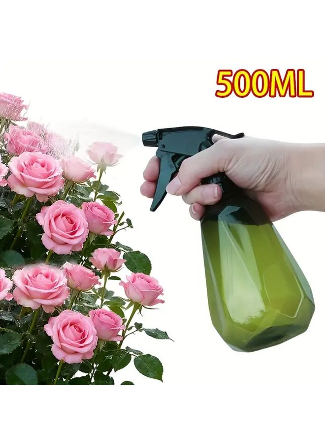 علبة رش خضراء تعمل بالهواء المضغوط عالي الضغط لري نباتات الحديقة في الأصص - Image 1