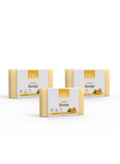 Ubtan Soap For Deep Cleansing & Tan Removal With Butter & Essential Oil For Women & Men All Skin Types 100Gm (Pack Of 3)