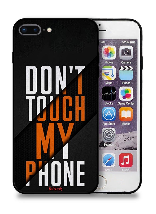 Tolwak - Apple iPhone 7 Plus Protective Case Do Not Touch My Phone - Image 1