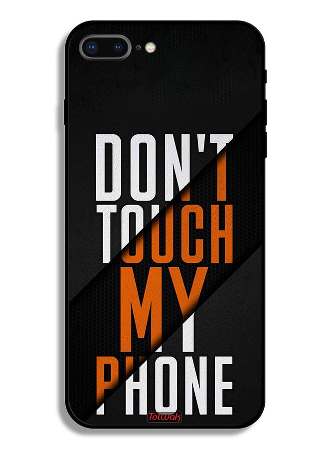 Tolwak - Apple iPhone 7 Plus Protective Case Do Not Touch My Phone - Image 1