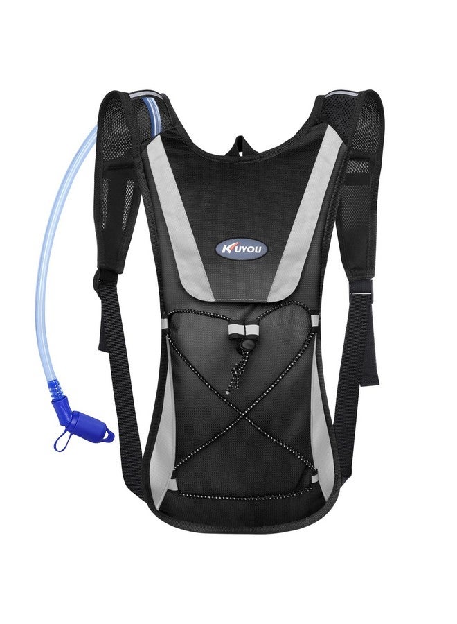 KUYOU Hydration Backpack with 2L Hydration Bladder Water Backpack for Hiking Hydration Pack for Running Cycling Hiking Festival Gear. - Image 1
